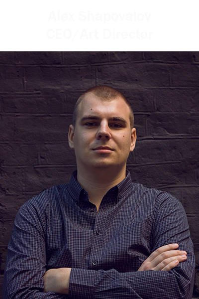 Alex Shapovalov CEO/Art Director